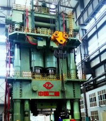 华体会钢厂建功亚洲最大的8万吨模锻压机